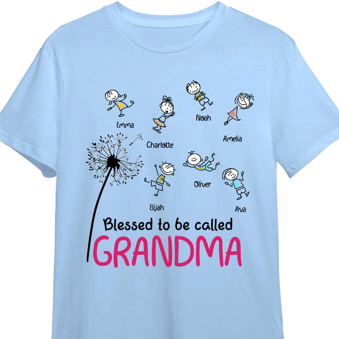 Personalized Blessed Grandma Shirt - Hoodie - Sweatshirt 24966 1