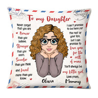 Personalized Gift To My Daughter Pillow 24967 thumb 1