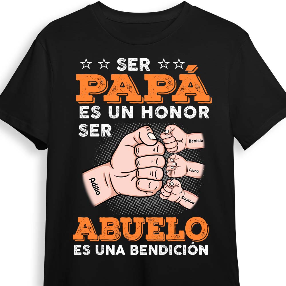 Personalized Gift For Grandpa Abuelo Spanish Shirt Hoodie Sweatshirt 24976 Primary Mockup