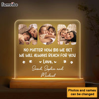 Personalized Gift For Mom No Matter How Plaque LED Lamp Night Light 24980 thumb 1