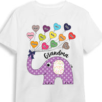 Personalized Grandma Cute Elephant Shirt - Hoodie - Sweatshirt 24983 thumb 1