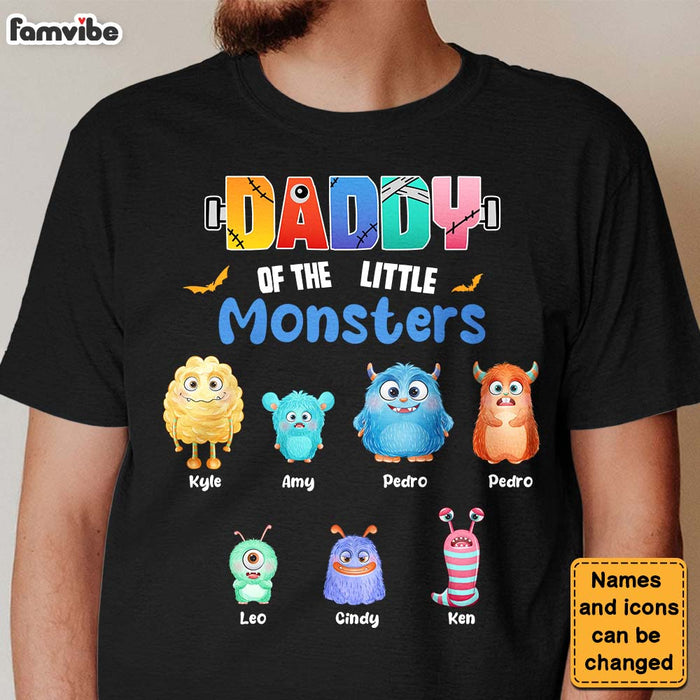 Personalized Daddy Of The Little Monsters Shirt - Hoodie - Sweatshirt 24987 1