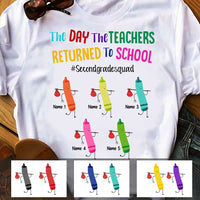 Personalized Teacher Squad Back To School T Shirt JN282 95O47 thumb 1