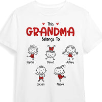 Personalized This Grandma Belongs To Shirt - Hoodie - Sweatshirt 30553 thumb 1