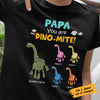Personalized Dad Dinosaur T Shirt MY191 26O58 1