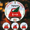 Personalized Our First Christmas Red Truck  Ornament OB141 26O57 1