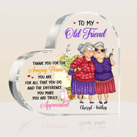 Personalized Gift For Friends The Amazing Person You Are Acrylic Plaque 31278 thumb 1