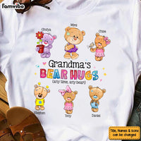 Personalized Grandma's Bear Hugs Shirt - Hoodie - Sweatshirt 25005 thumb 1