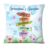 Personalized Gift Grandma's Garden Pillow 25008 1