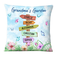 Personalized Gift Grandma's Garden Pillow 25008 thumb 1
