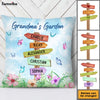 Personalized Gift Grandma's Garden Pillow 25008 1