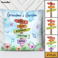 Personalized Gift Grandma's Garden Pillow 25008 thumb 1