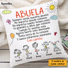 Personalized Grandma Abuela Spanish Doodle Pillow 25011 1