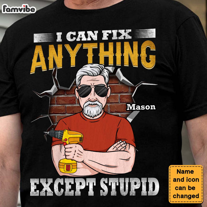 Personalized Gift For Dad Grandpa Shirt - Hoodie - Sweatshirt 25016 1