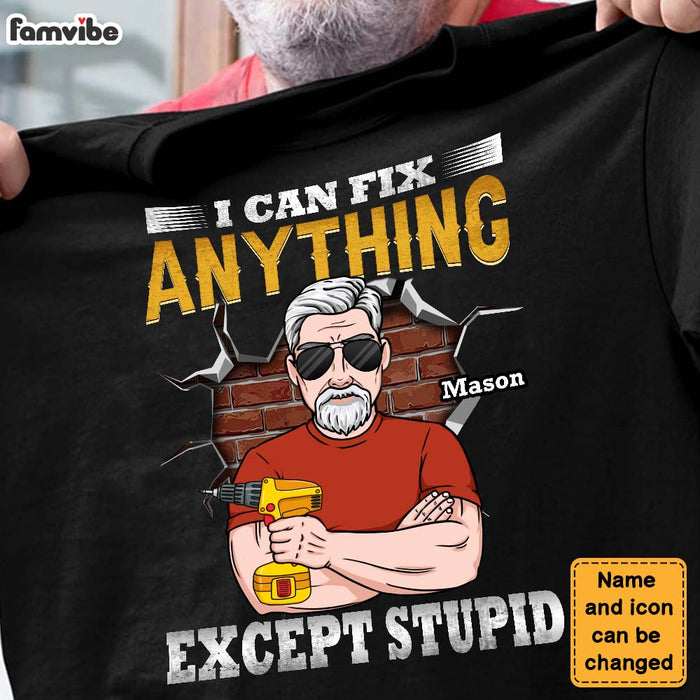 Personalized Gift For Dad Grandpa Shirt - Hoodie - Sweatshirt 25016 1