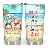Personalized Entertaining Friends Steel Tumbler 25019 thumb 1