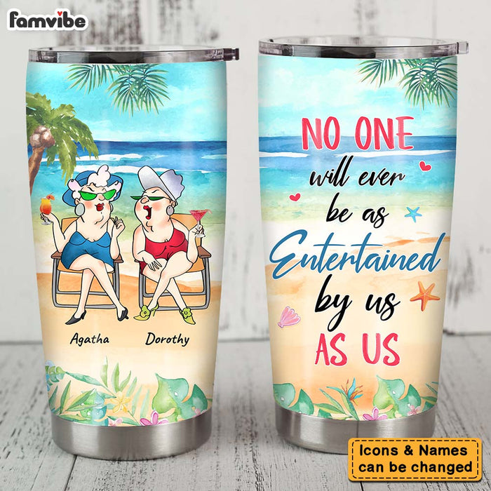 Personalized Entertaining Friends Steel Tumbler 25019 1