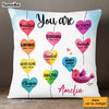 Personalized Gift for Daughter You Are Heart Pillow 25020 1