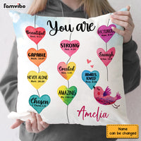 Personalized Gift for Daughter You Are Heart Pillow 25020 thumb 1