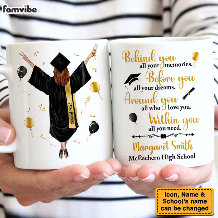 Personalized Graduation Gift For Daughter And Granddaughter Mug 24641 1