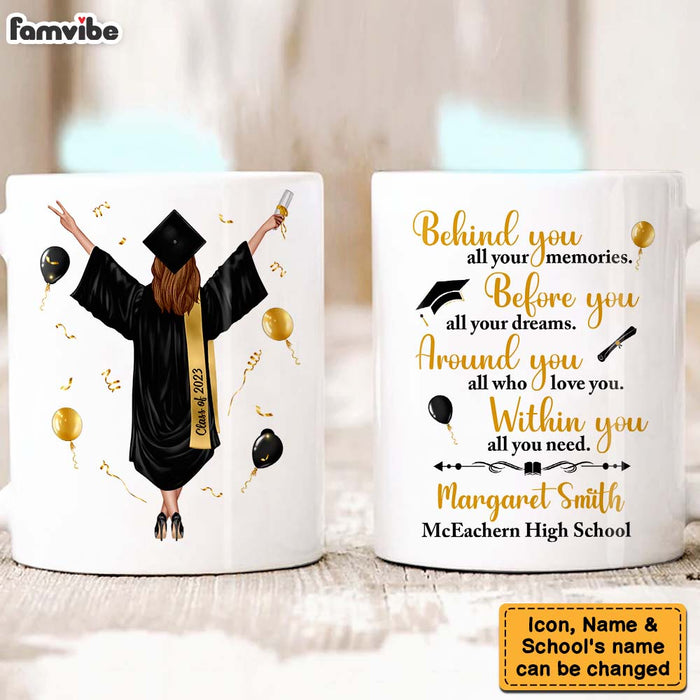 Personalized Graduation Gift For Daughter And Granddaughter Mug 24641 1
