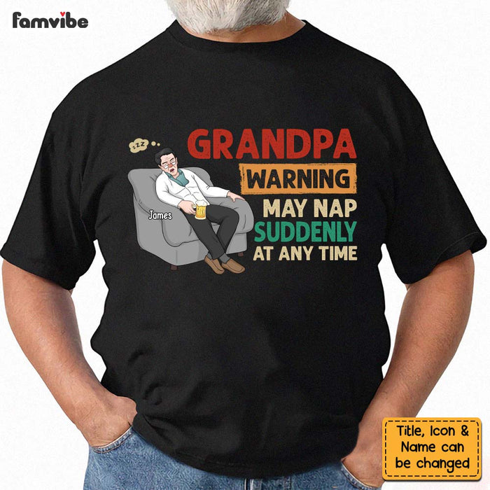 Personalized Nap Grandpa Funny Shirt - Hoodie - Sweatshirt 25023 1