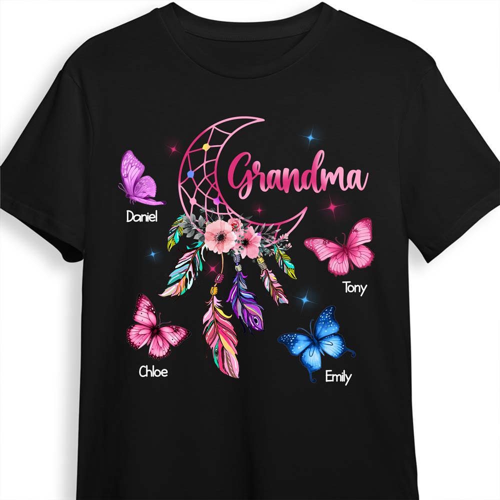 Personalized Gift for Grandma Dreamcatcher Shirt Hoodie Sweatshirt 25024 Primary Mockup