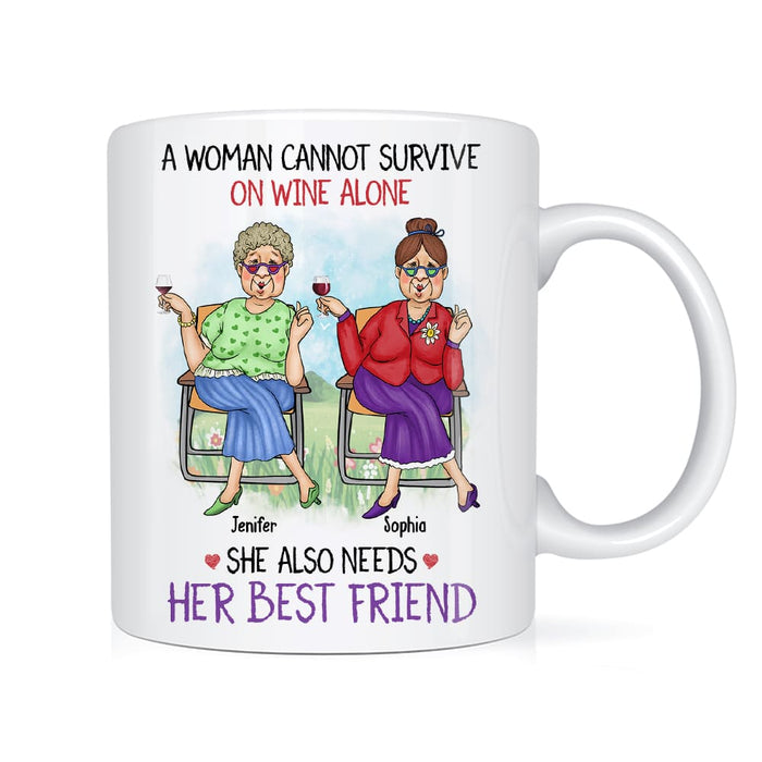 Personalized Wine Friend Mug 25034 1