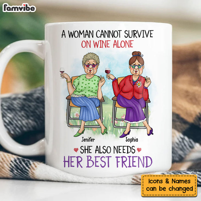 Personalized Wine Friend Mug 25034 1