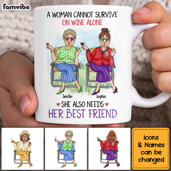 Personalized Wine Friend Mug 25034 1