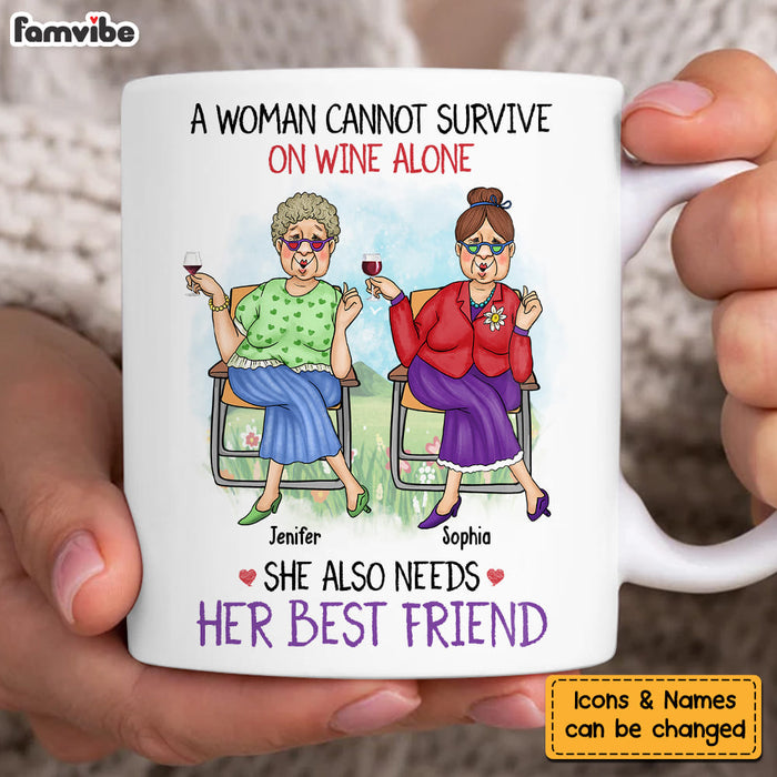 Personalized Wine Friend Mug 25034 1