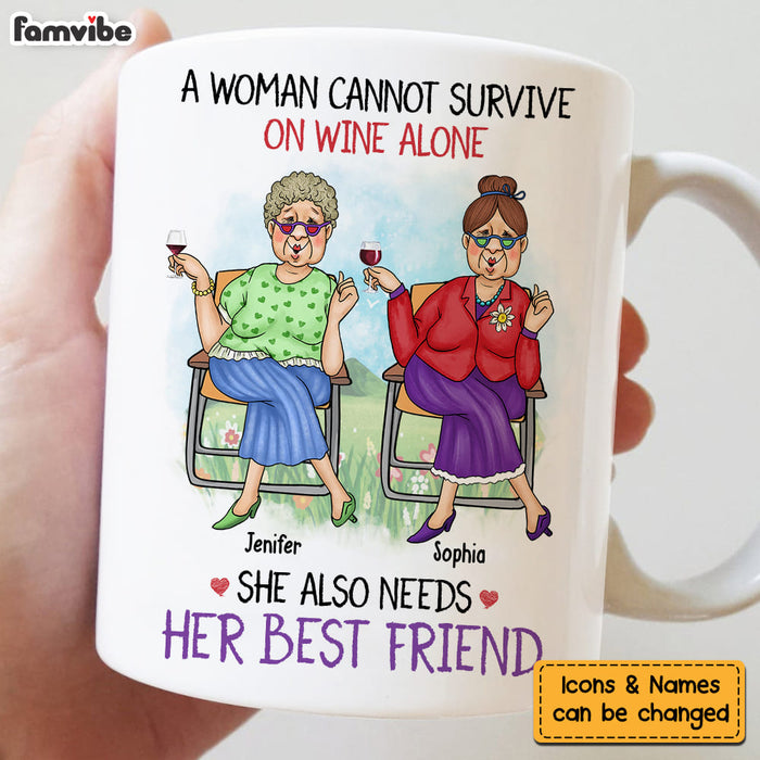 Personalized Wine Friend Mug 25034 1
