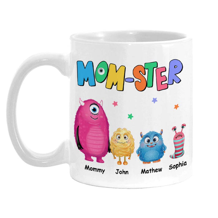 Personalized Gift For Mom Mom-ster Mug 25051 1