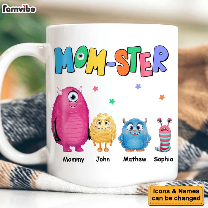 Personalized Gift For Mom Mom-ster Mug 25051 1