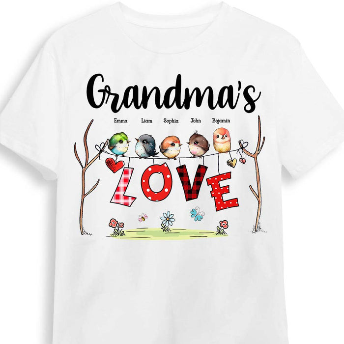 Personalized Gift Grandma's Love Shirt - Hoodie - Sweatshirt 25058 1
