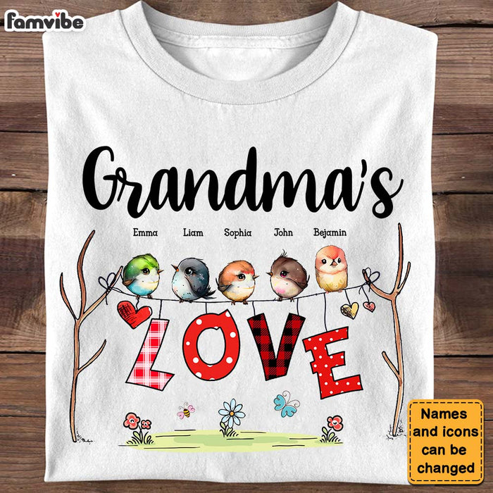 Personalized Gift Grandma's Love Shirt - Hoodie - Sweatshirt 25058 1