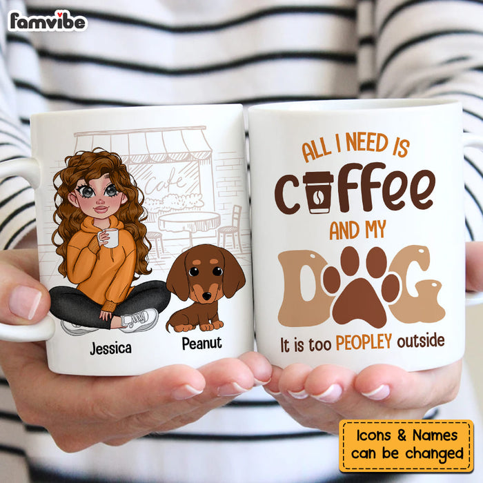 Personalized All I Need Is Coffee And My Dogs Mug 25065 1