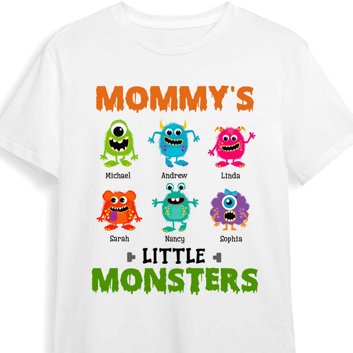 Personalized Mommy's Little Monsters Shirt - Hoodie - Sweatshirt 25076 1