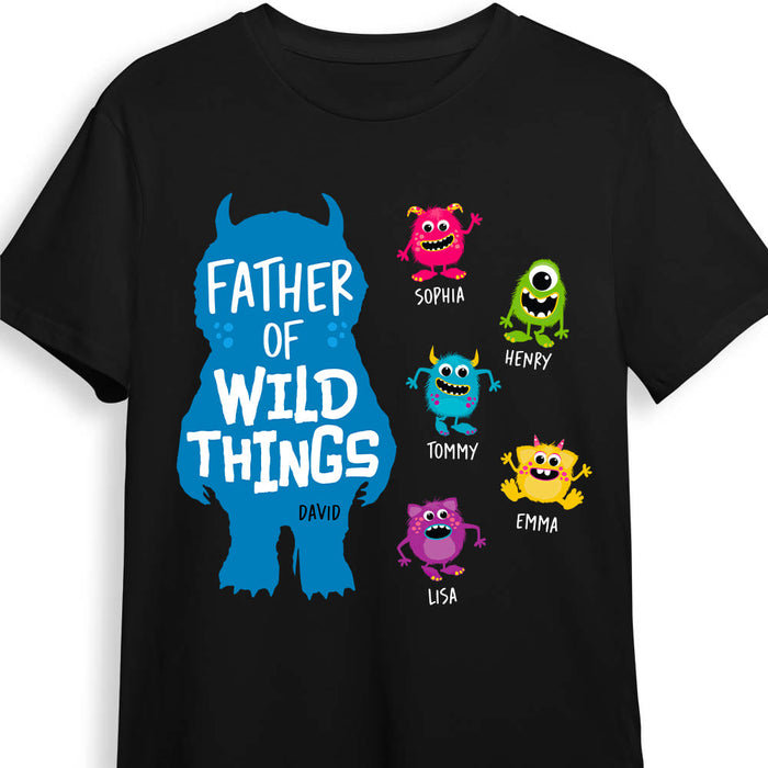 Personalized Gift Father Of Wild Things Shirt - Hoodie - Sweatshirt 25085 1