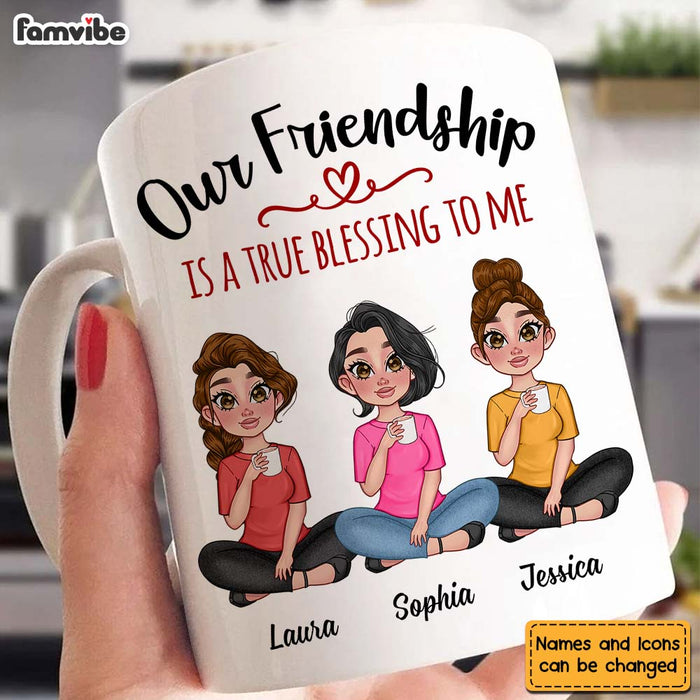 Personalized Gift For Friends Friendship Blessing Mug 25090 1