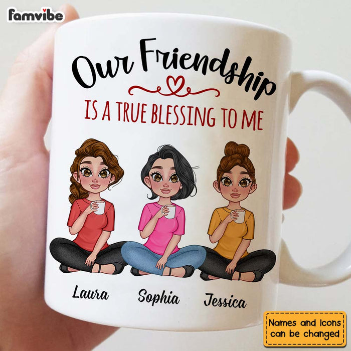 Personalized Gift For Friends Friendship Blessing Mug 25090 1
