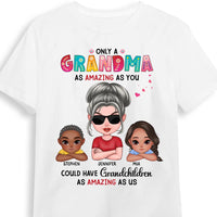 Personalized Gift for Grandma Amazing Grandchild Shirt - Hoodie - Sweatshirt 25093 thumb 1