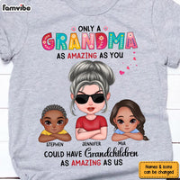 Personalized Gift for Grandma Amazing Grandchild Shirt - Hoodie - Sweatshirt 25093 thumb 1