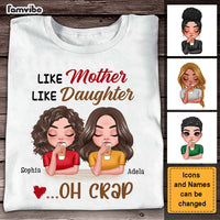 Personalized Gift Like Mother Like Daughter Shirt - Hoodie - Sweatshirt 23261 25094 thumb 1