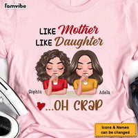 Personalized Gift Like Mother Like Daughter Shirt - Hoodie - Sweatshirt 23261 25094 thumb 1