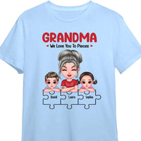 Personalized Gift For Grandma We Love You To Pieces Shirt - Hoodie - Sweatshirt 25095 thumb 1