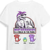 Personalized Motherhood Dinosaur Shirt - Hoodie - Sweatshirt 25096 1