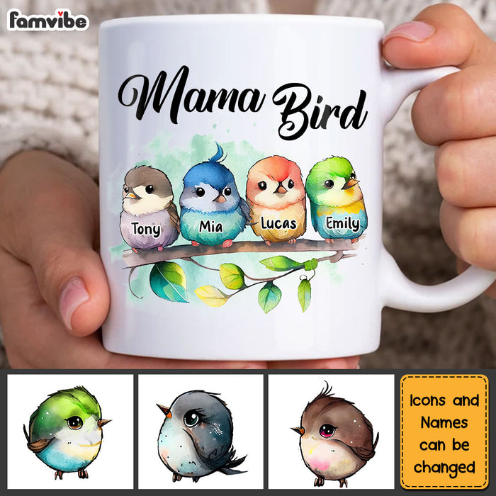 Personalized Mama Bird Mug 25100 1
