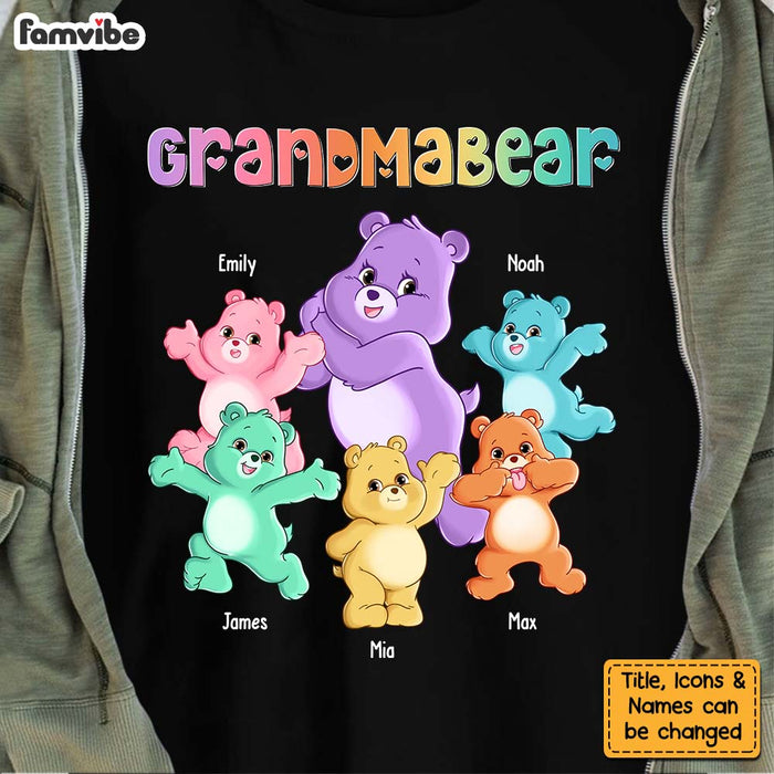 Care Bear Grumpy Bear Custom Family Shirt