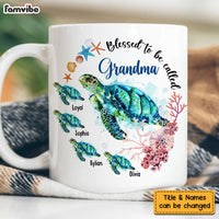 Personalized Grandma Turtle Mug 25106 thumb 1
